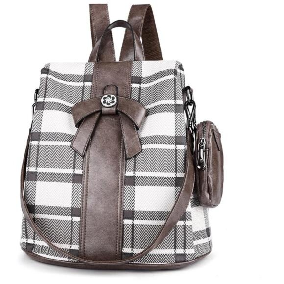 Backpack Purse for Women Fashion Backpack Purses PU Leather Daypacks Anti-Theft